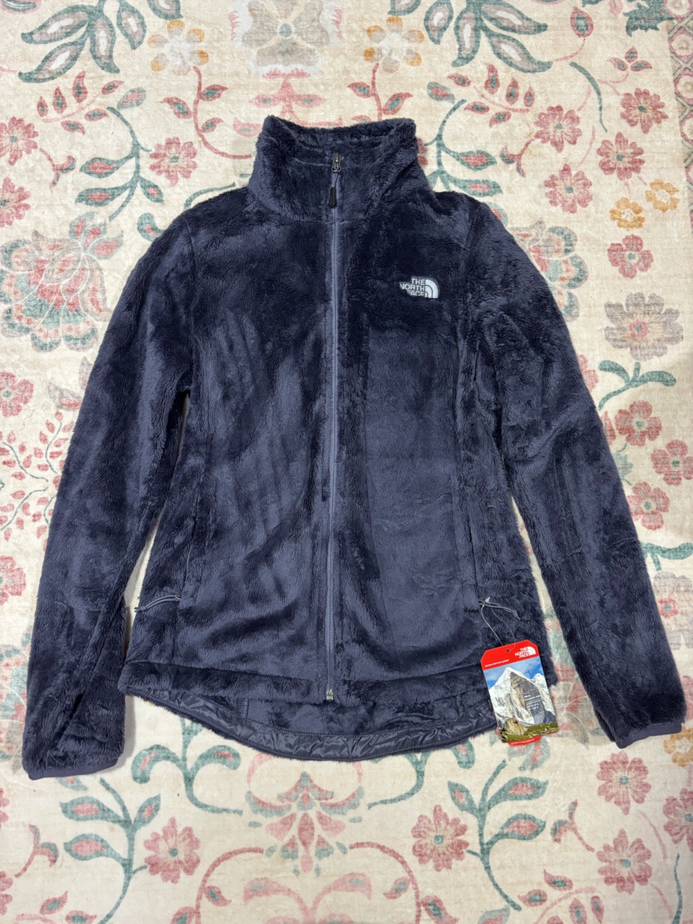 The North Face Women's Plush Full-Zip Jacket - Dark Navy